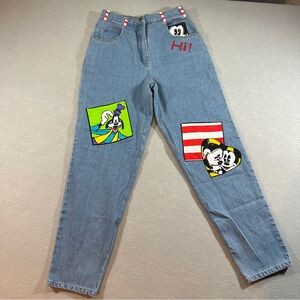 Disney Women's Straight Leg Jeans - Blue